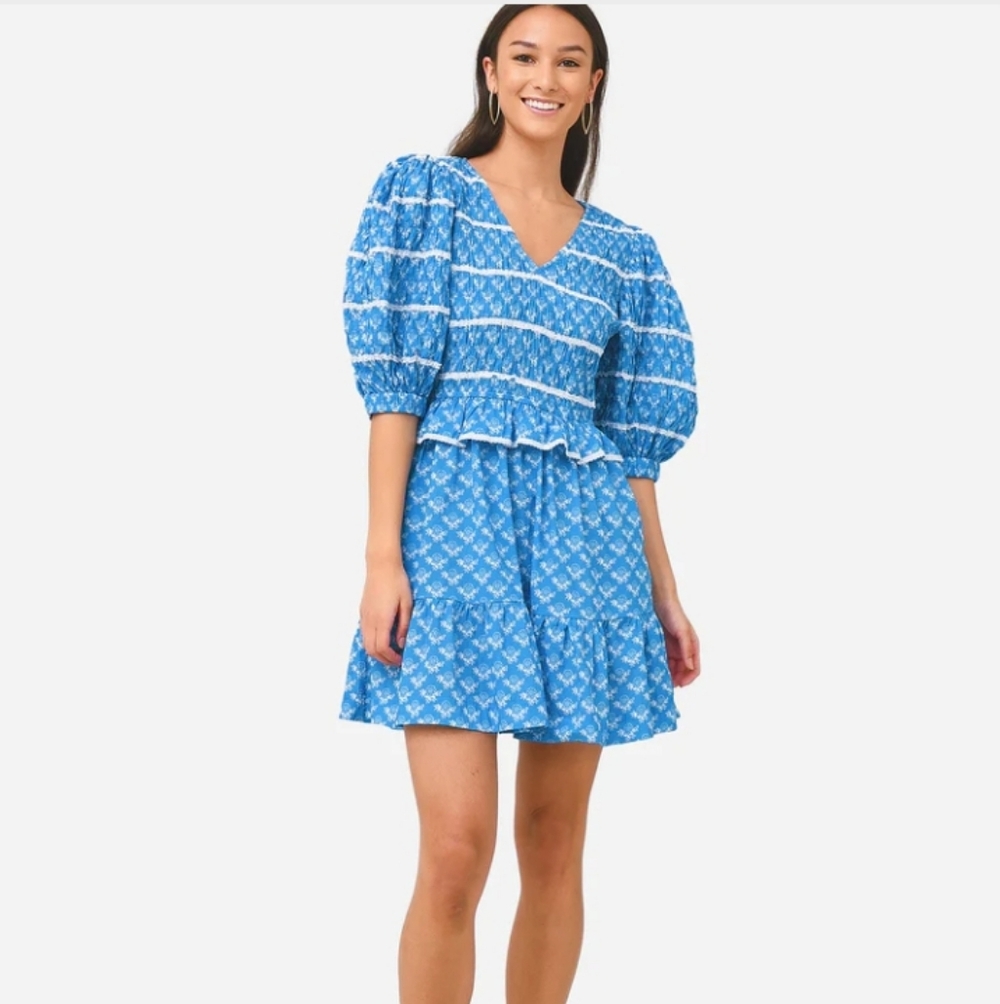 SEA New York Women's Annika Smocked Dress